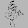 donald duck free clipart