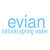 Evian natural spring water