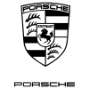 porsche logo gray